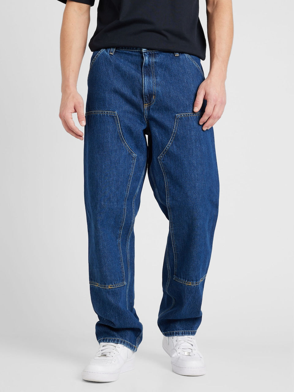 Carhartt WIP Loose fit Jeans in Blue Denim