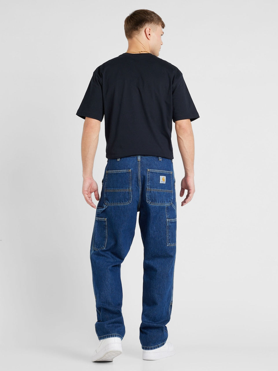 Carhartt WIP Loose fit Jeans in Blue Denim