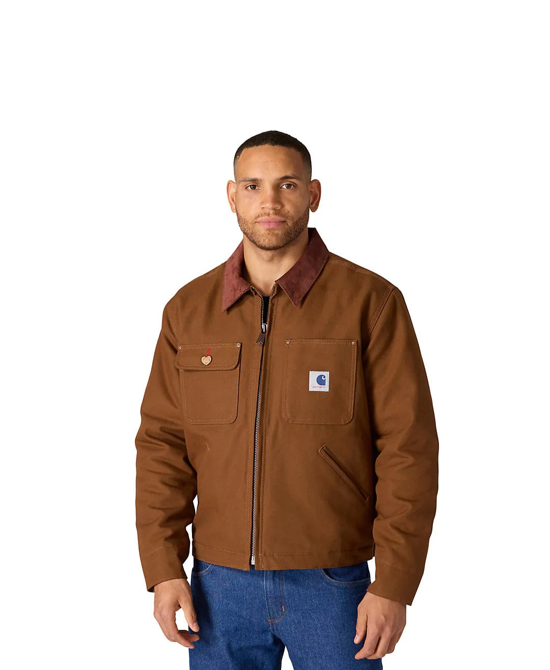 Chaqueta de trabajo con forro de sherpa de pato Crafted Series