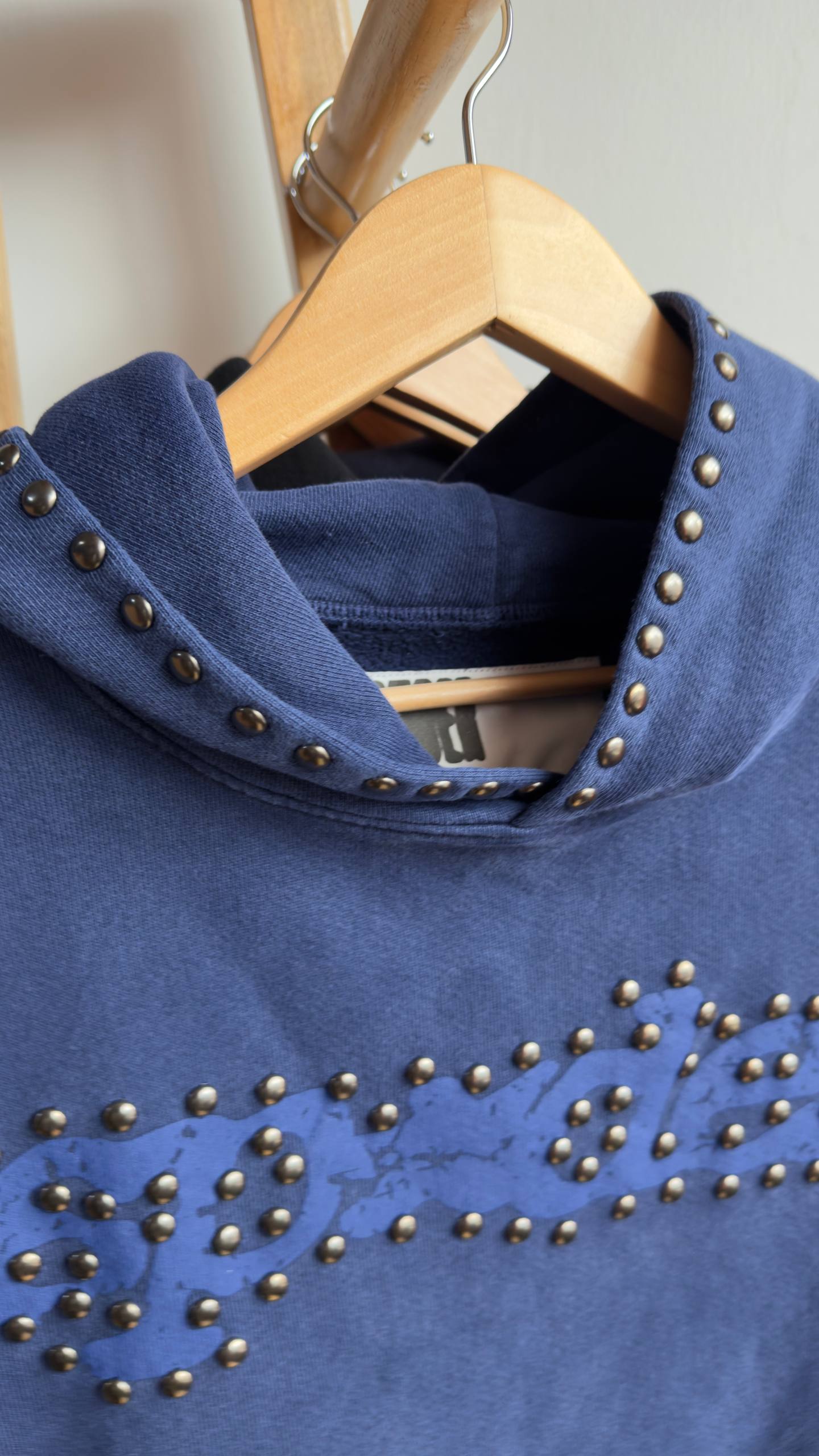 Sp5der Punk V3 Studded Hoodie