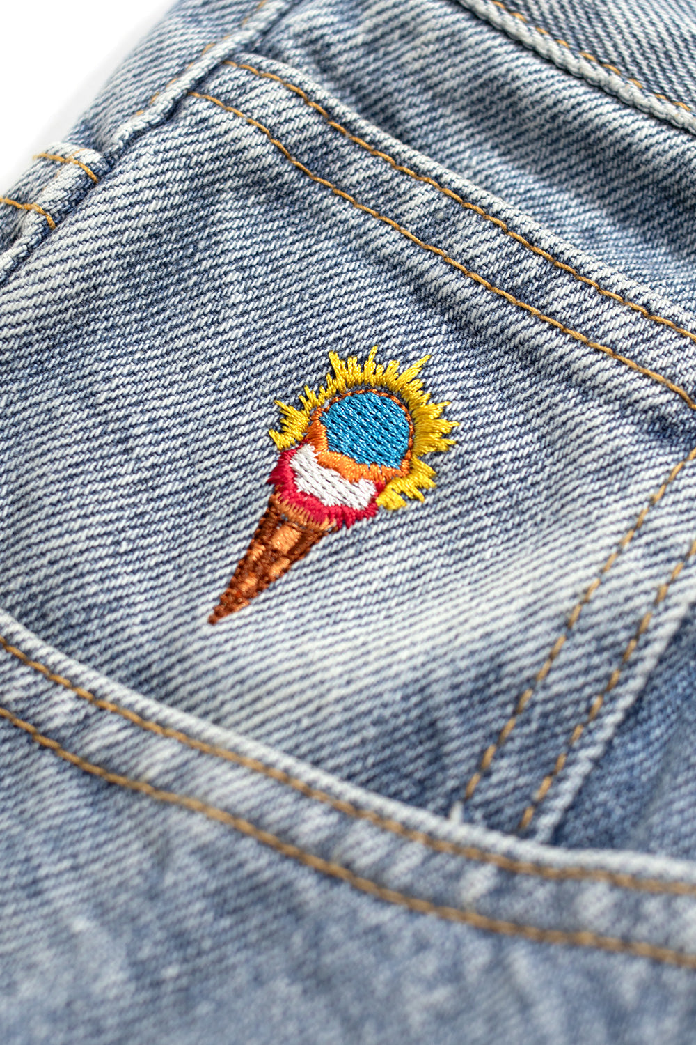 IceCream Running Dog Double Scoop Denim Pant