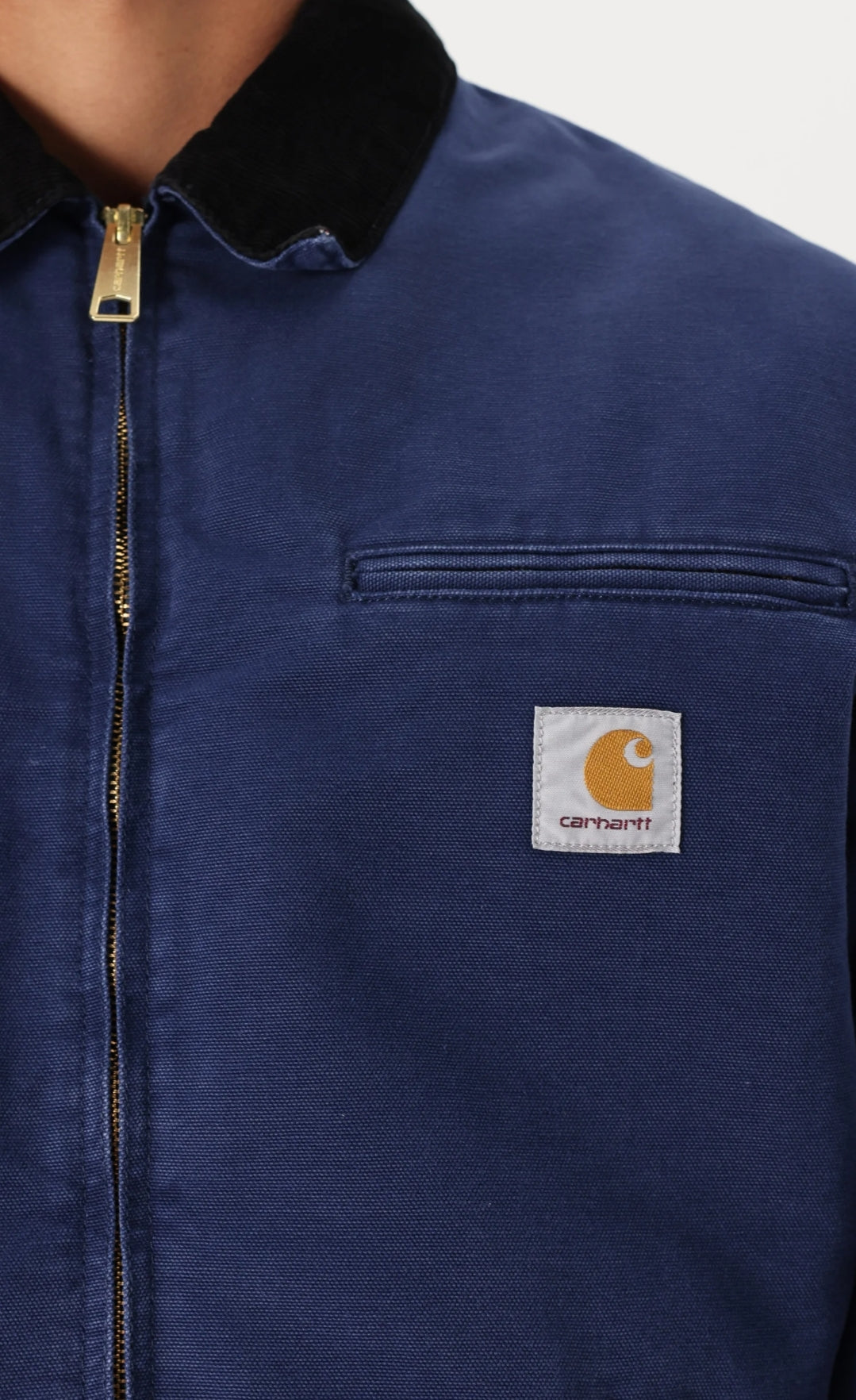 Carhartt WIP OG Detroit Jacket en azul marino