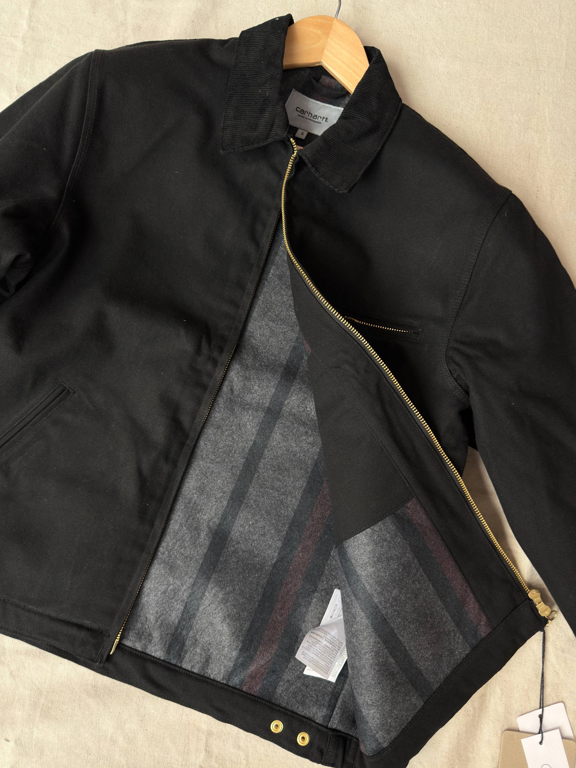 Carhartt WIP Detroit Jacket (negro)