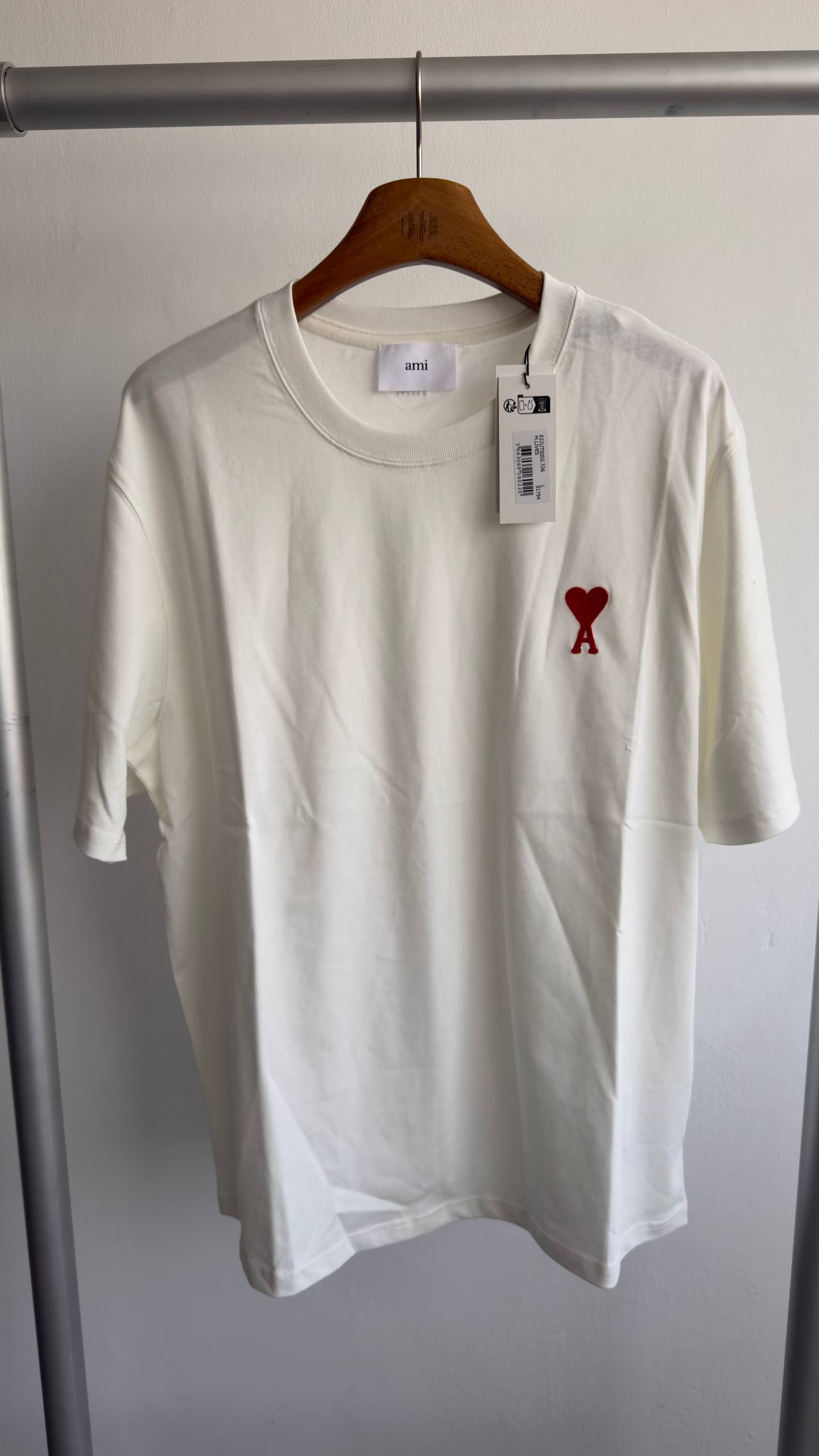 camiseta  Ami Paris con el logo Ami de Coeur