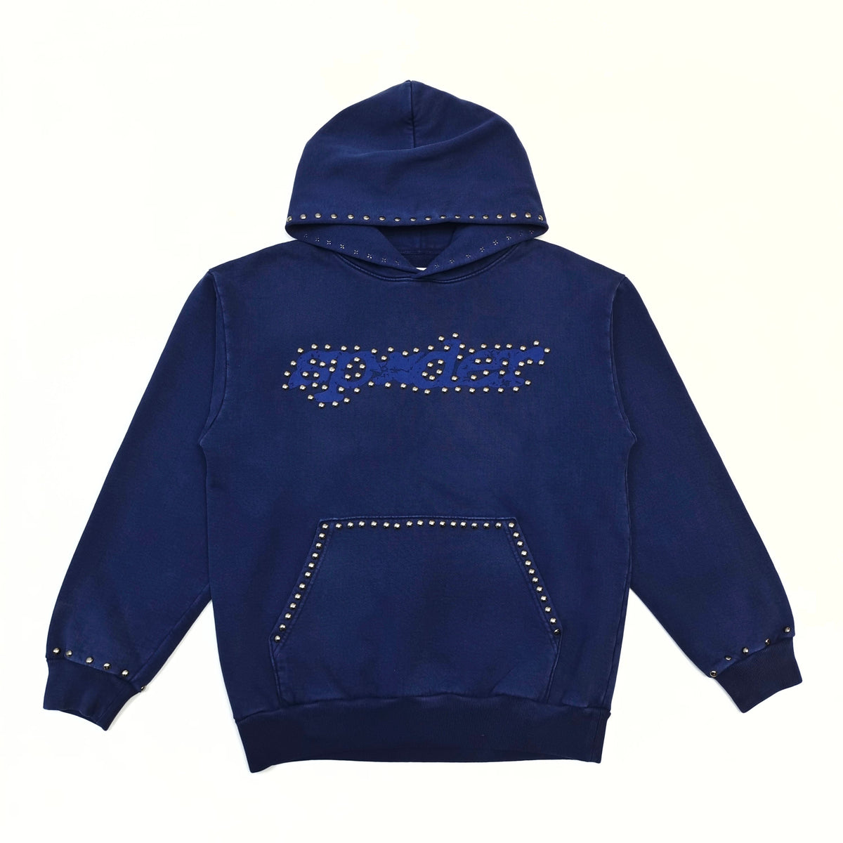 Sp5der Punk V3 Studded Hoodie