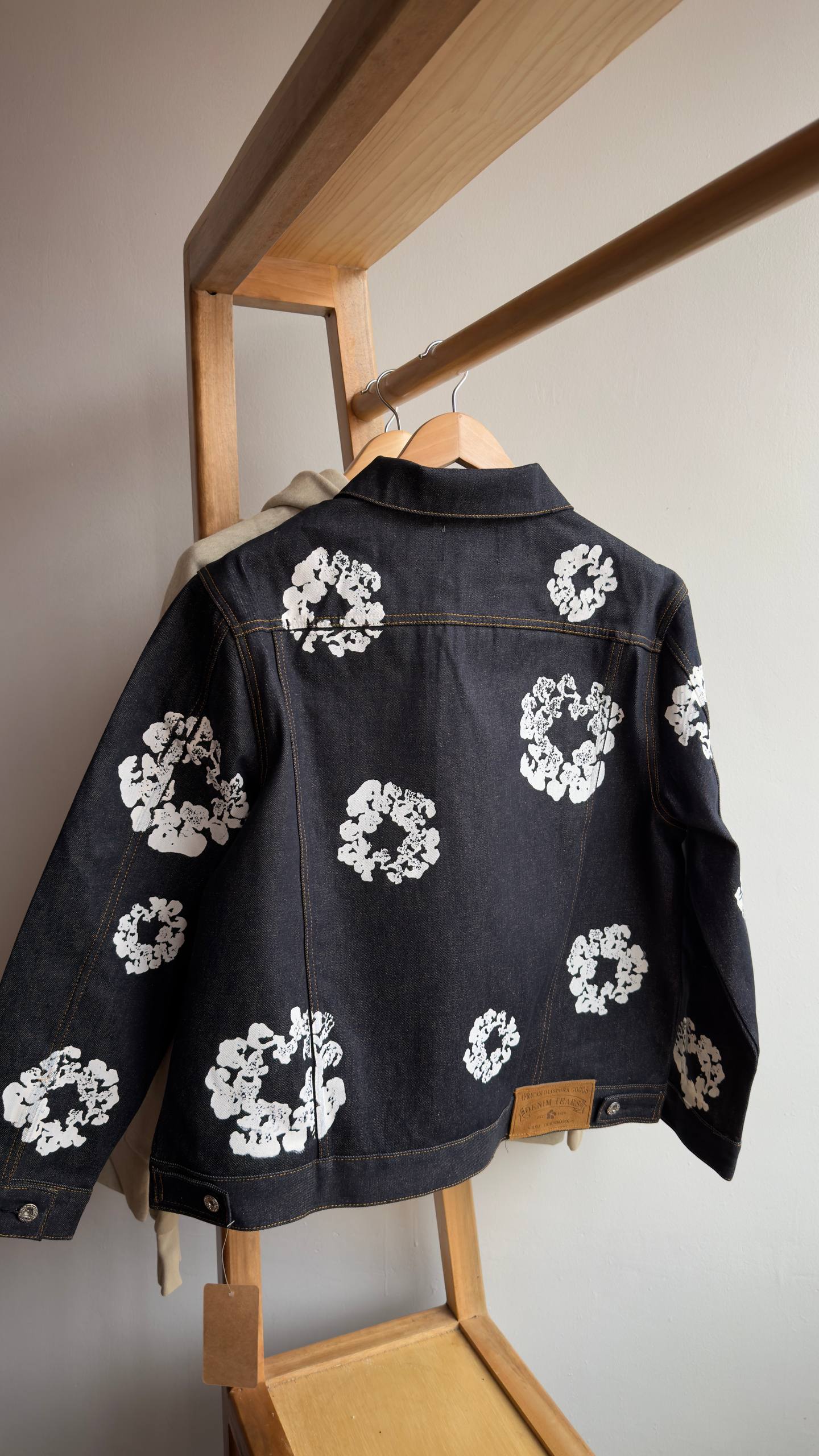 Denim Tears Cotton Wreath Denim Jacket and pants