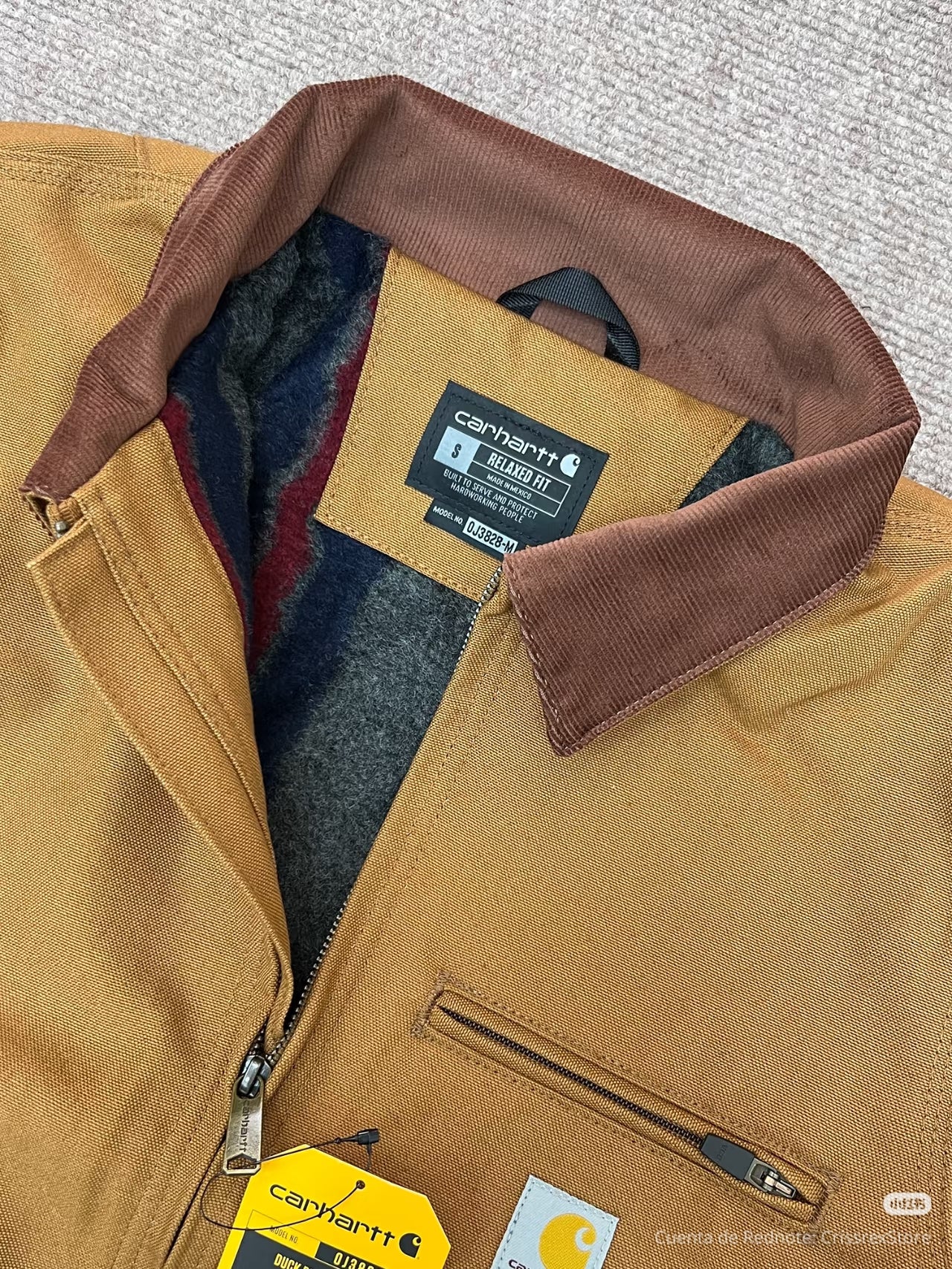 Carhartt Mens Duck Detroit Jacket