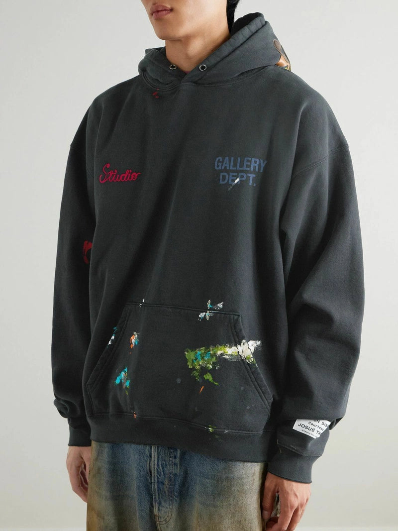 Gallery Dept. - hoodie paint splashes