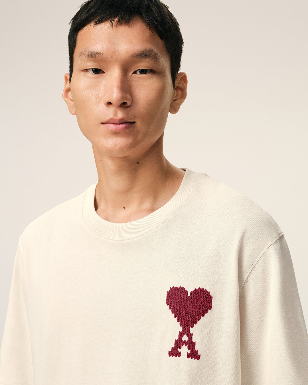 Camiseta Ami De Coeur De Algodón Blanca