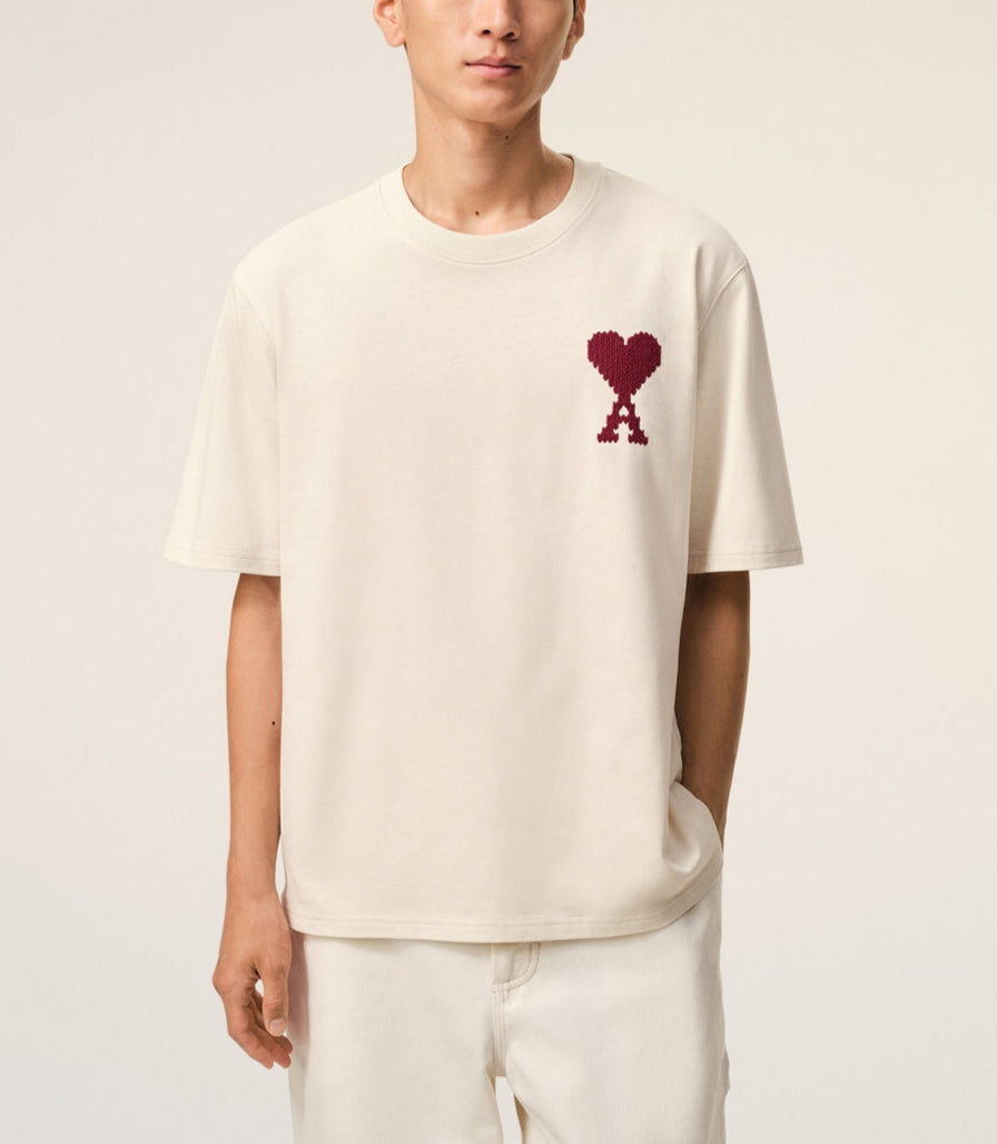 Camiseta Ami De Coeur De Algodón Blanca