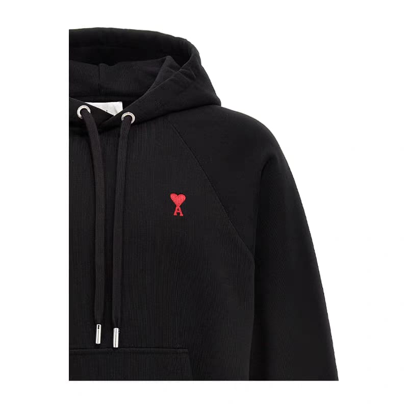 AMI PARIS HOODIE NEGRO