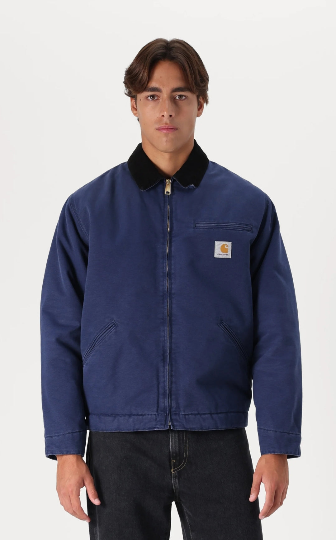 Carhartt WIP OG Detroit Jacket en azul marino