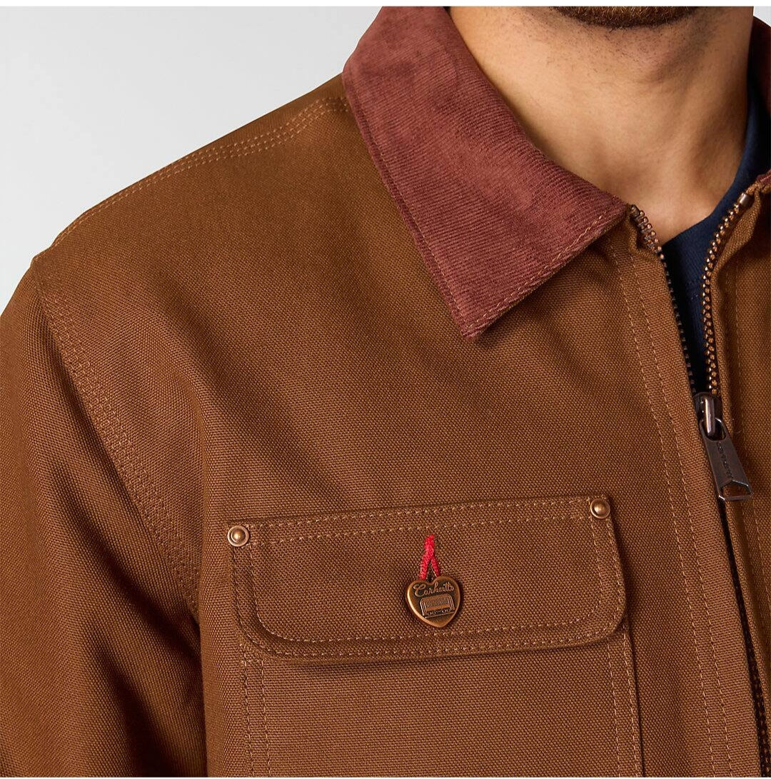 Chaqueta de trabajo con forro de sherpa de pato Crafted Series
