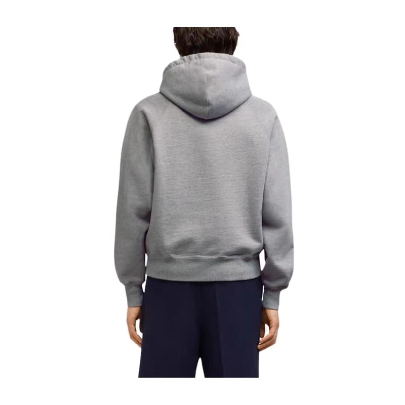 Sudadera con capucha Ami Paris Ami De Coeur gris
